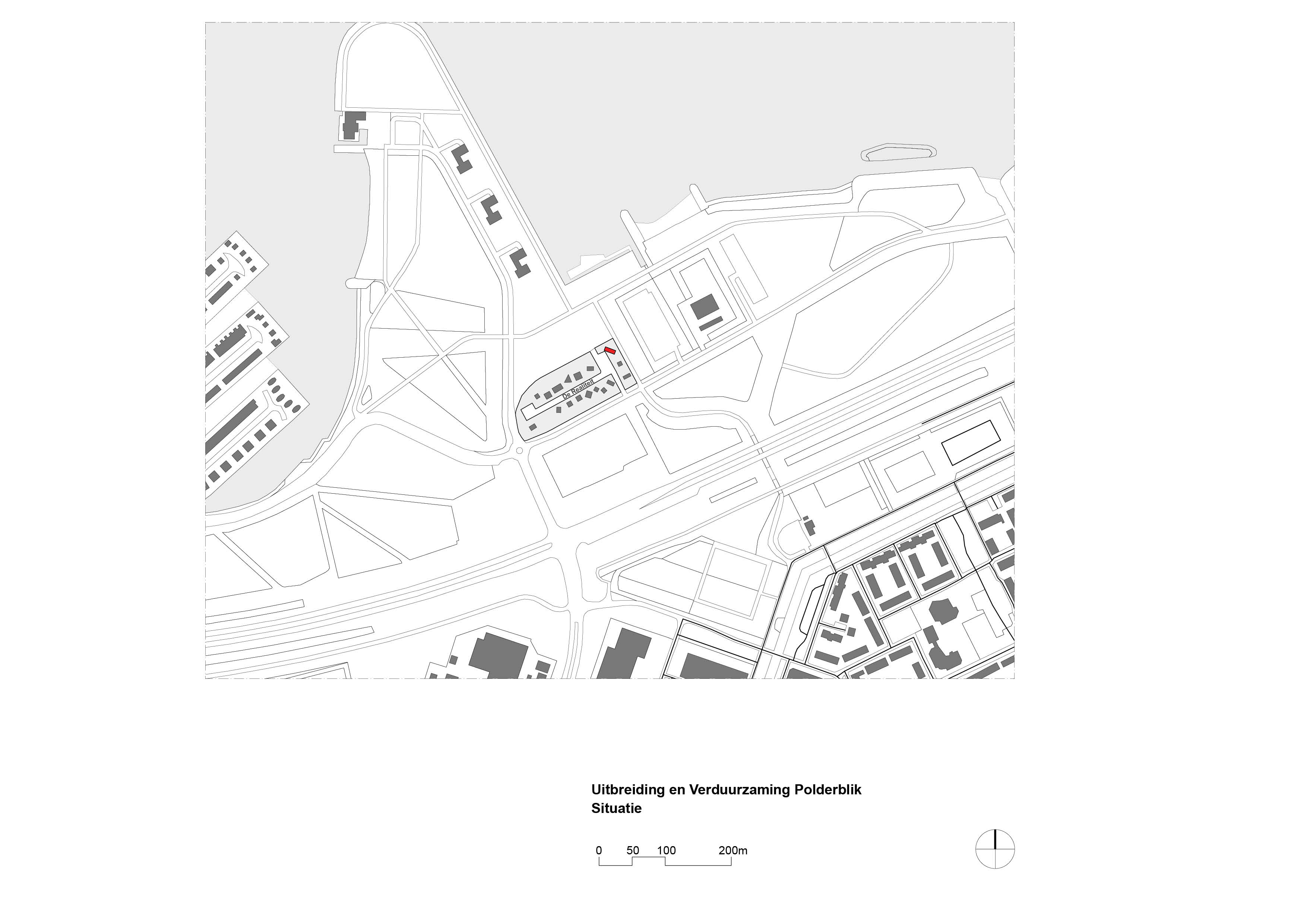 Situatietekening. Beeld Wolter Kroeze Architect