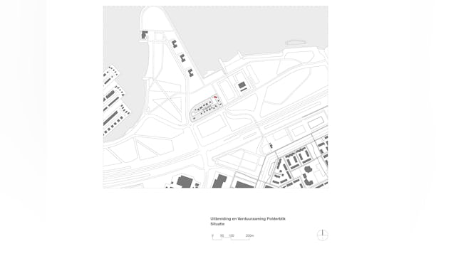 Situatietekening. Beeld Wolter Kroeze Architect