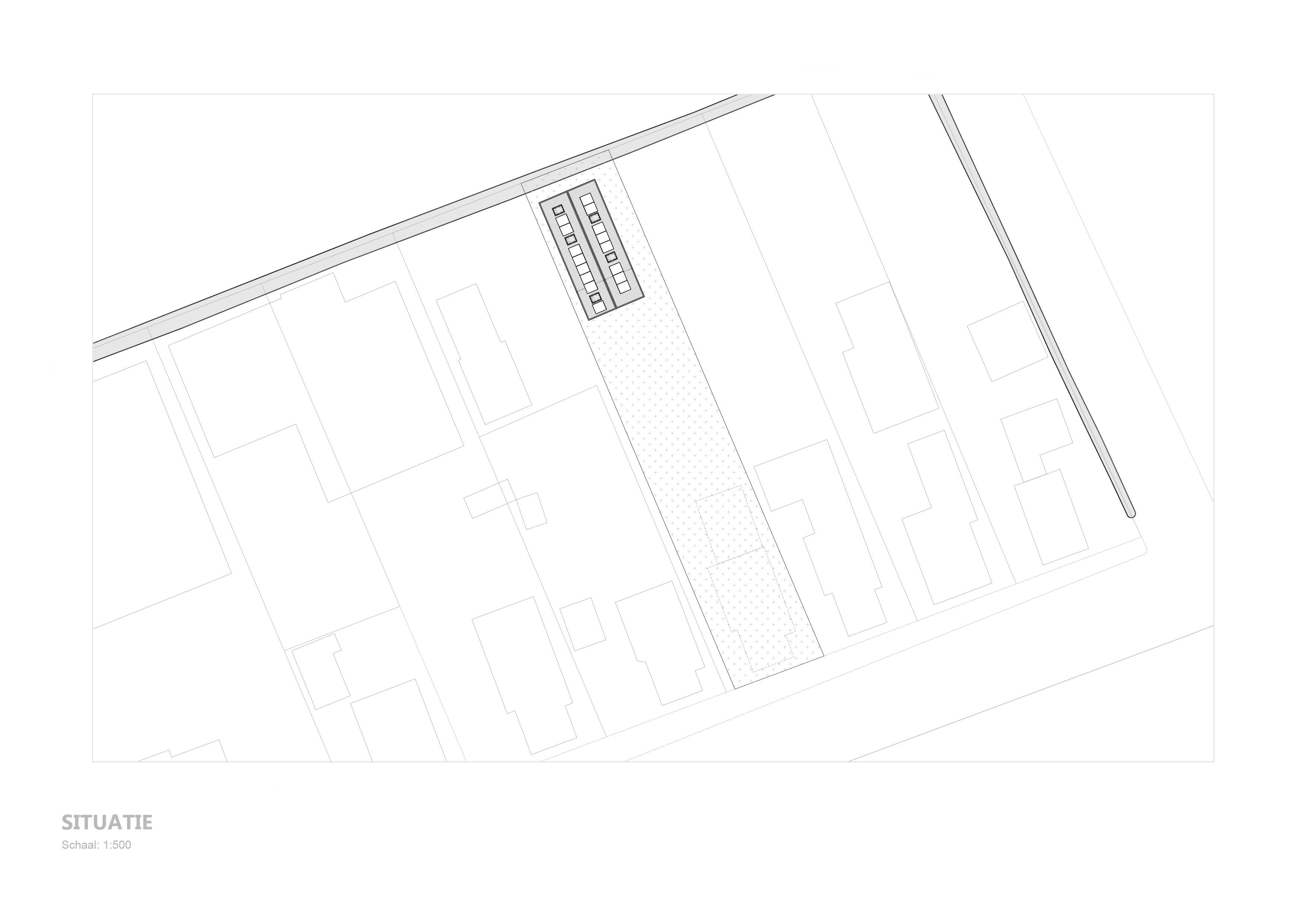 Situatietekening. Beeld Woonpioniers