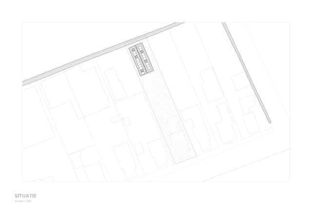 Situatietekening. Beeld Woonpioniers
