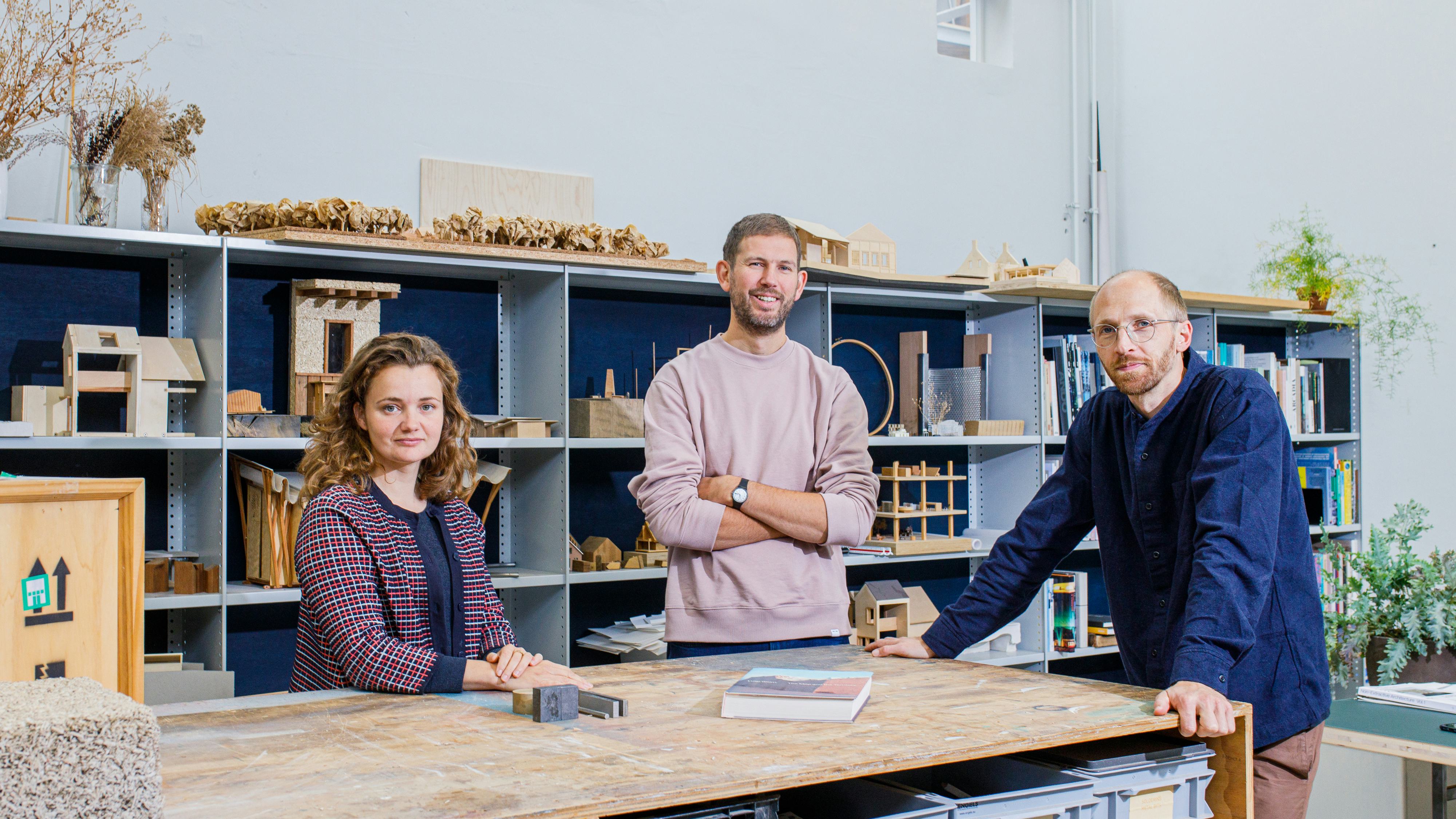 Floor Frings, Raoul Vleugels en Niels Groeneveld. Beeld David Meulenbeld