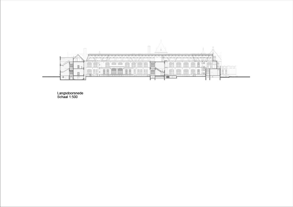 Langsdoorsnede. Beeld Braaksma & Roos