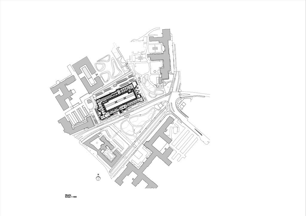 Situatietekening. Beeld Braaksma & Roos