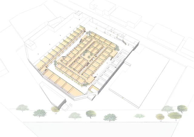 Schema. Beeld Dries Architectuur