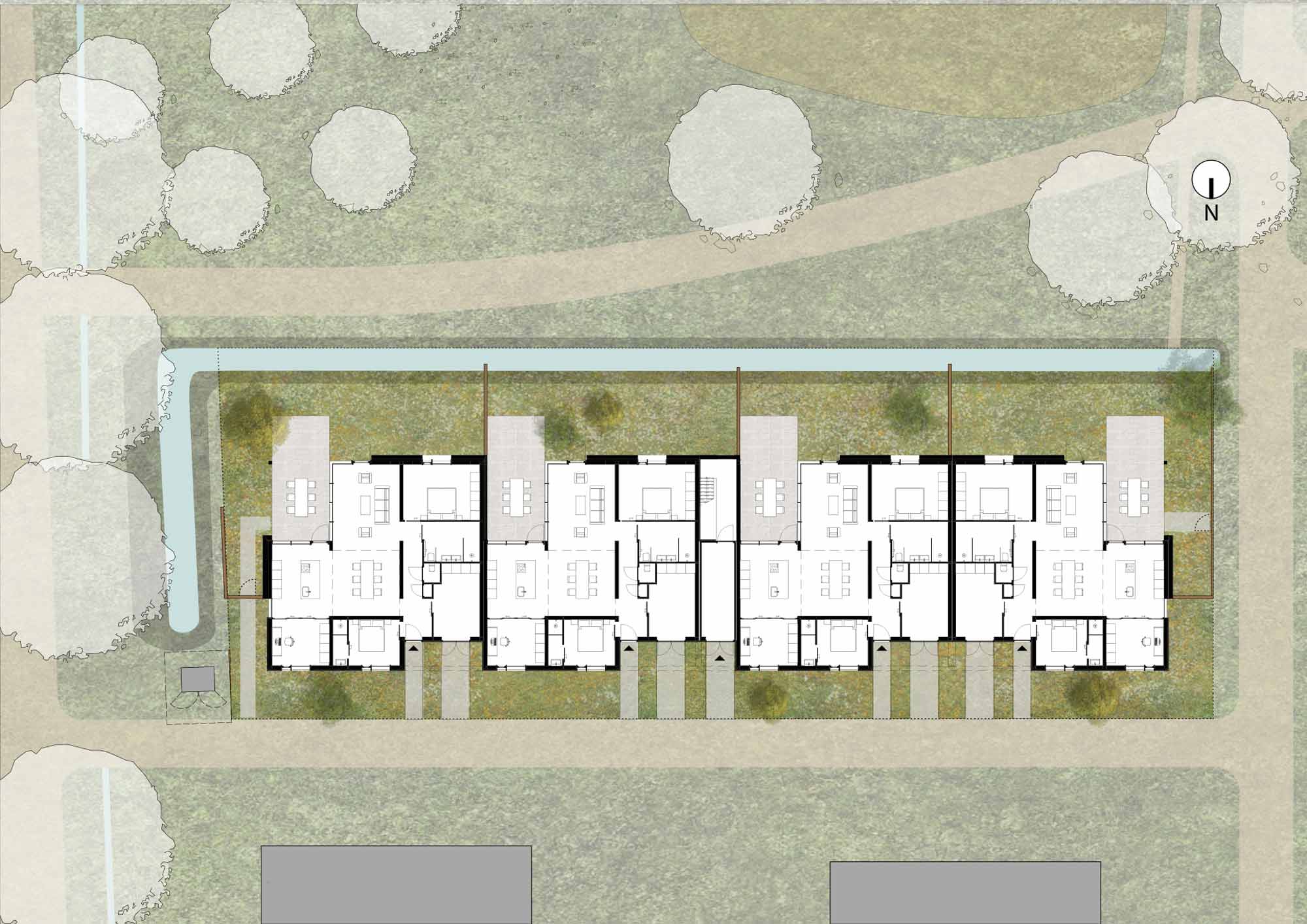 Situatietekening. Beeld Bygg Architecture & Design
