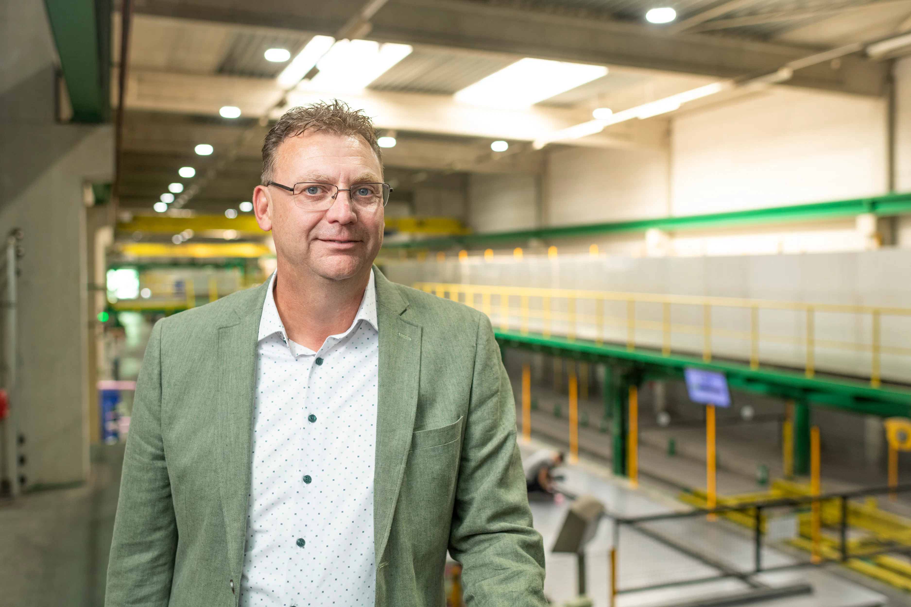 Directeur Alexander van Tintelen van het Amsterdamse Voorbij Prefab.