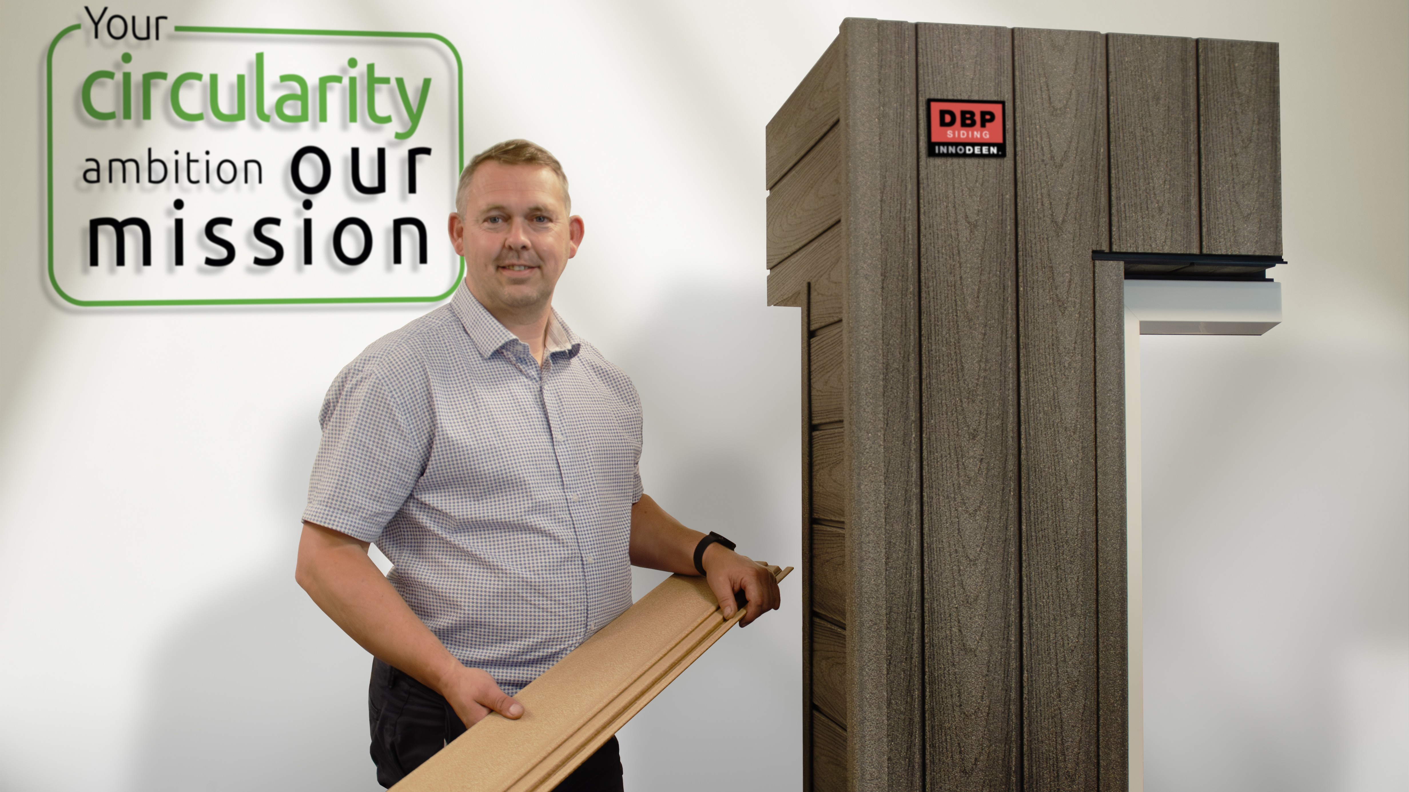 Upcyclen met DBP Siding: gevelbekleding uit 100% restafval