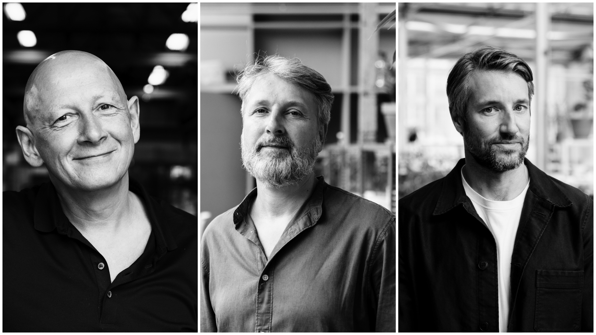 V.l.n.r.: Albert Helder,  Stijn de Jongh en Wouter Hermanns. Beeld Studioninedots