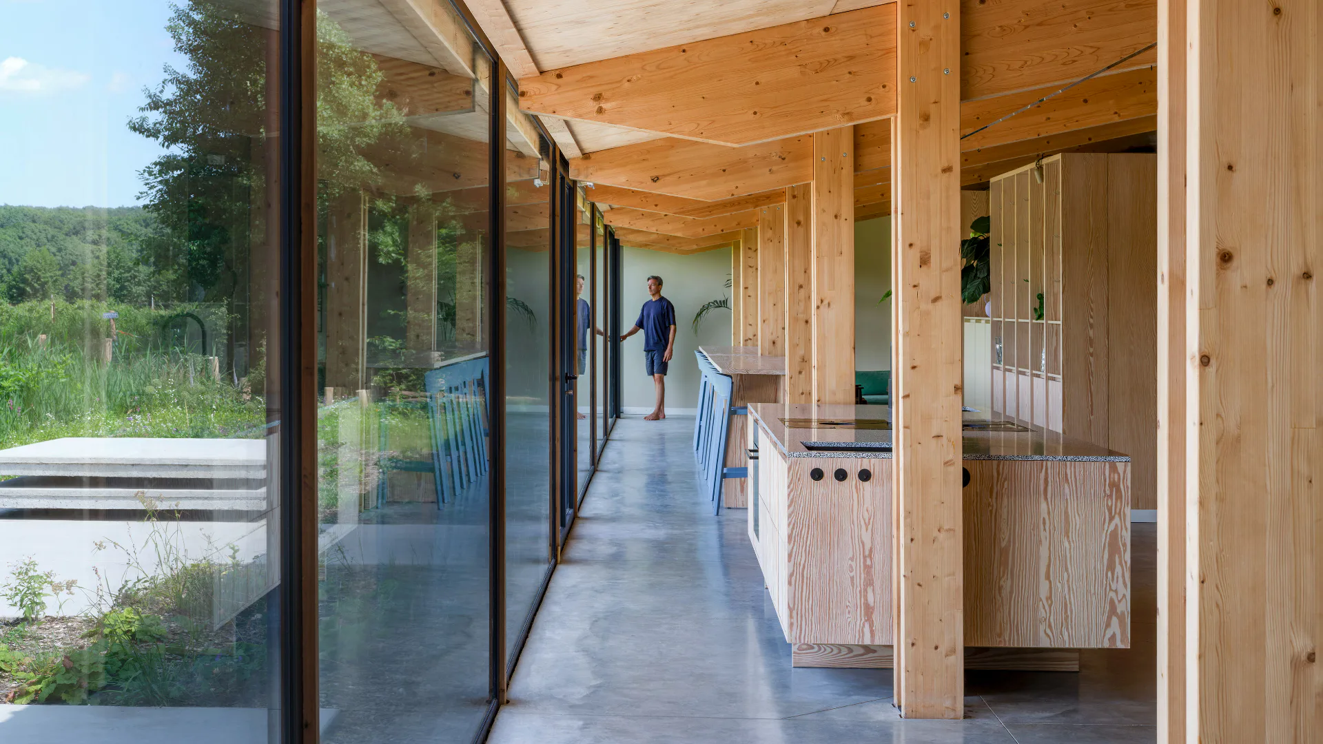 Het Boshuis Blankwater door Jasper Smits Architecten. Beeld Jeroen Musch
