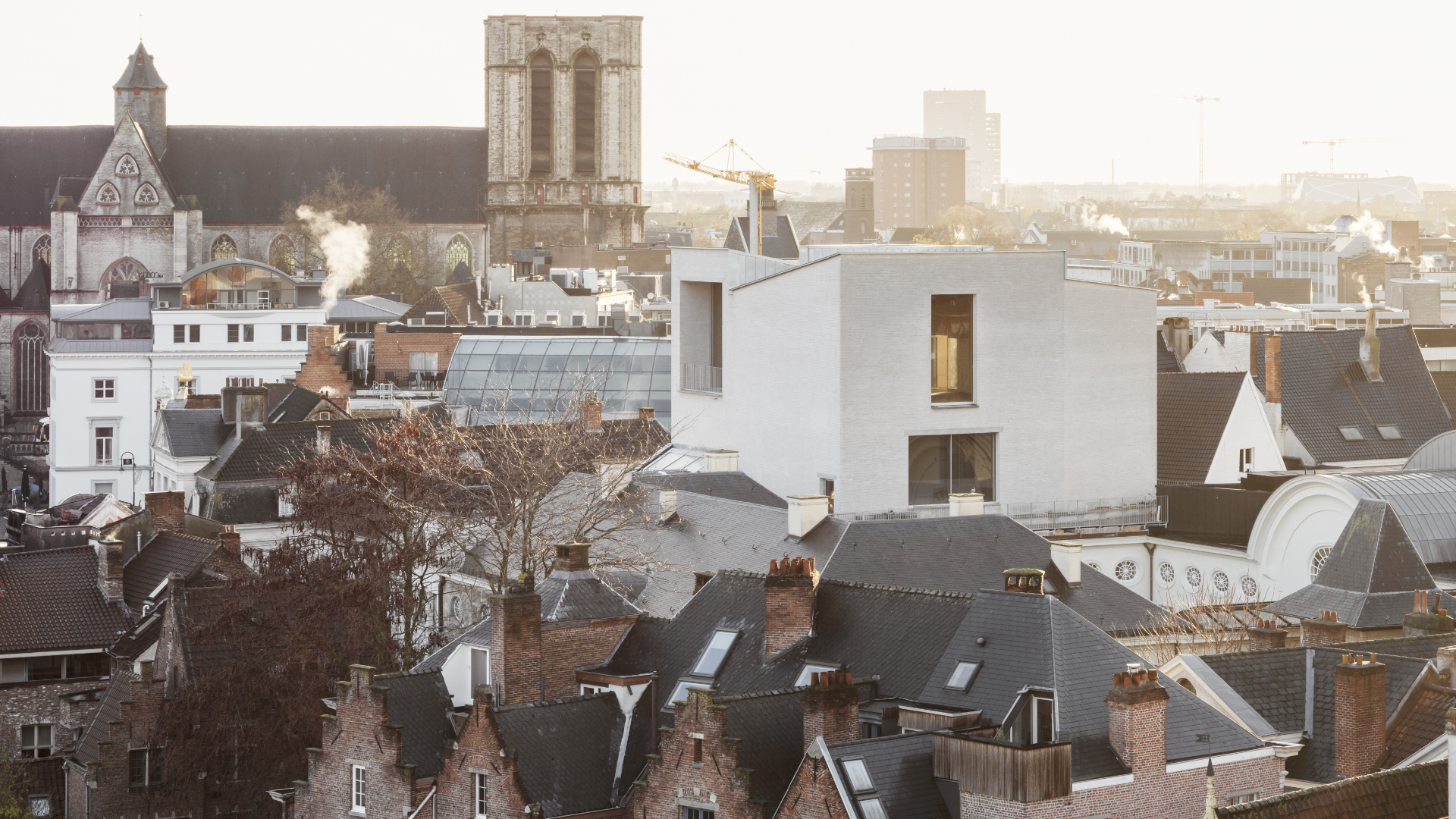Design Museum Gent door Carmody Groarke, Atama en Re-st. Beeld Johan Dehlin
