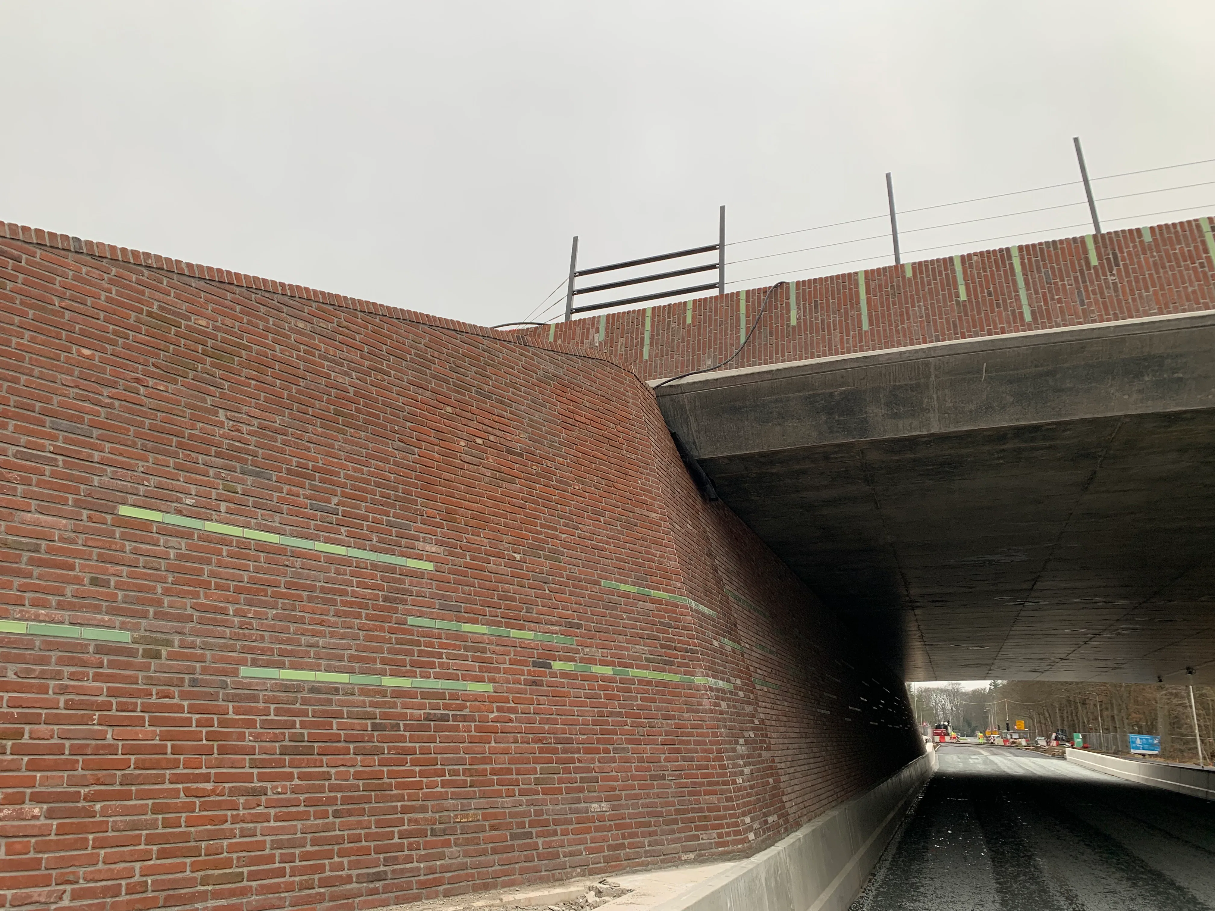 Een ecoduct in Maarssen, Nederland.
