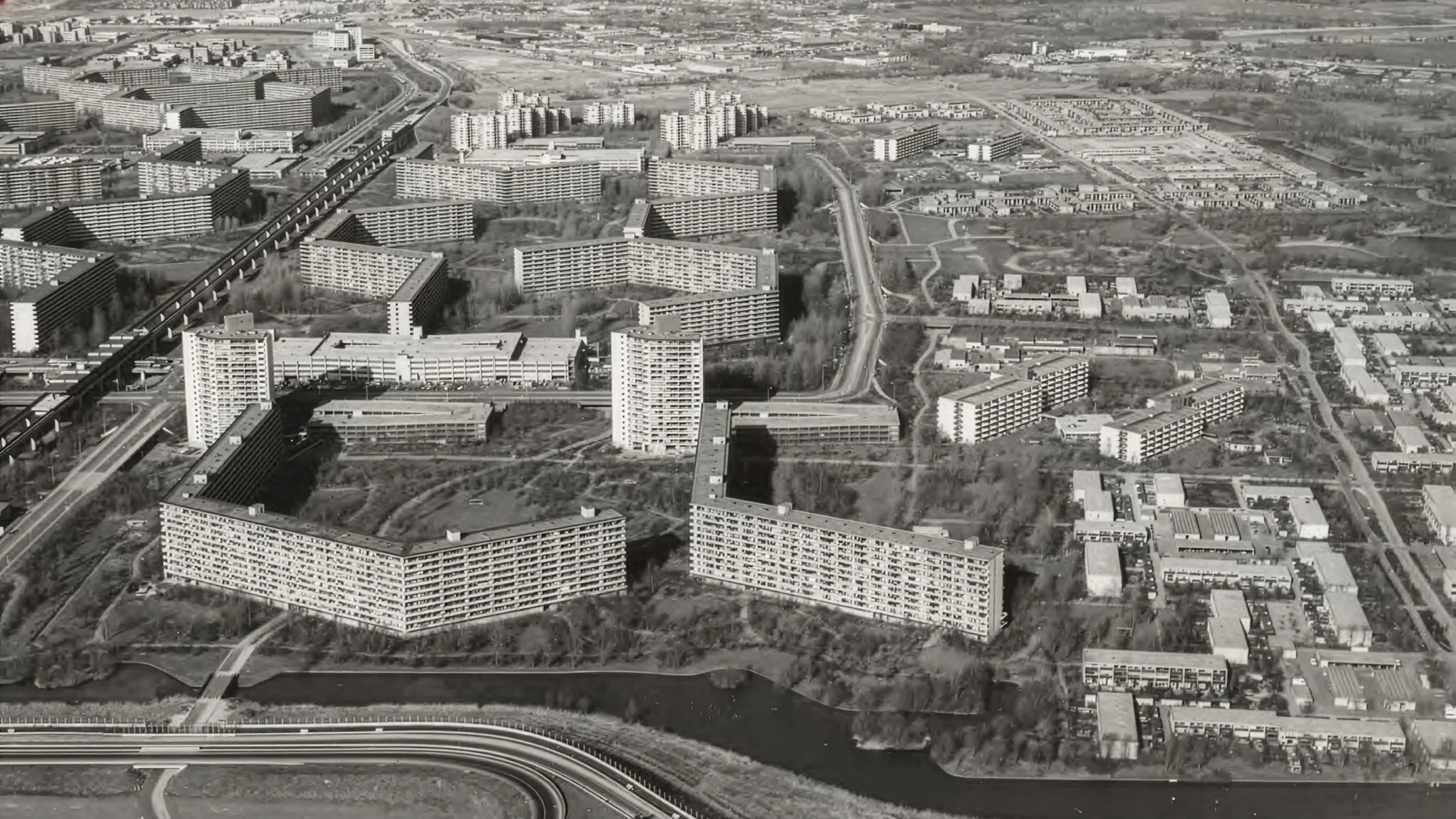 Bijlmermeer Amsterdam Zuid Oost. Beeld Bijlmer Museum.