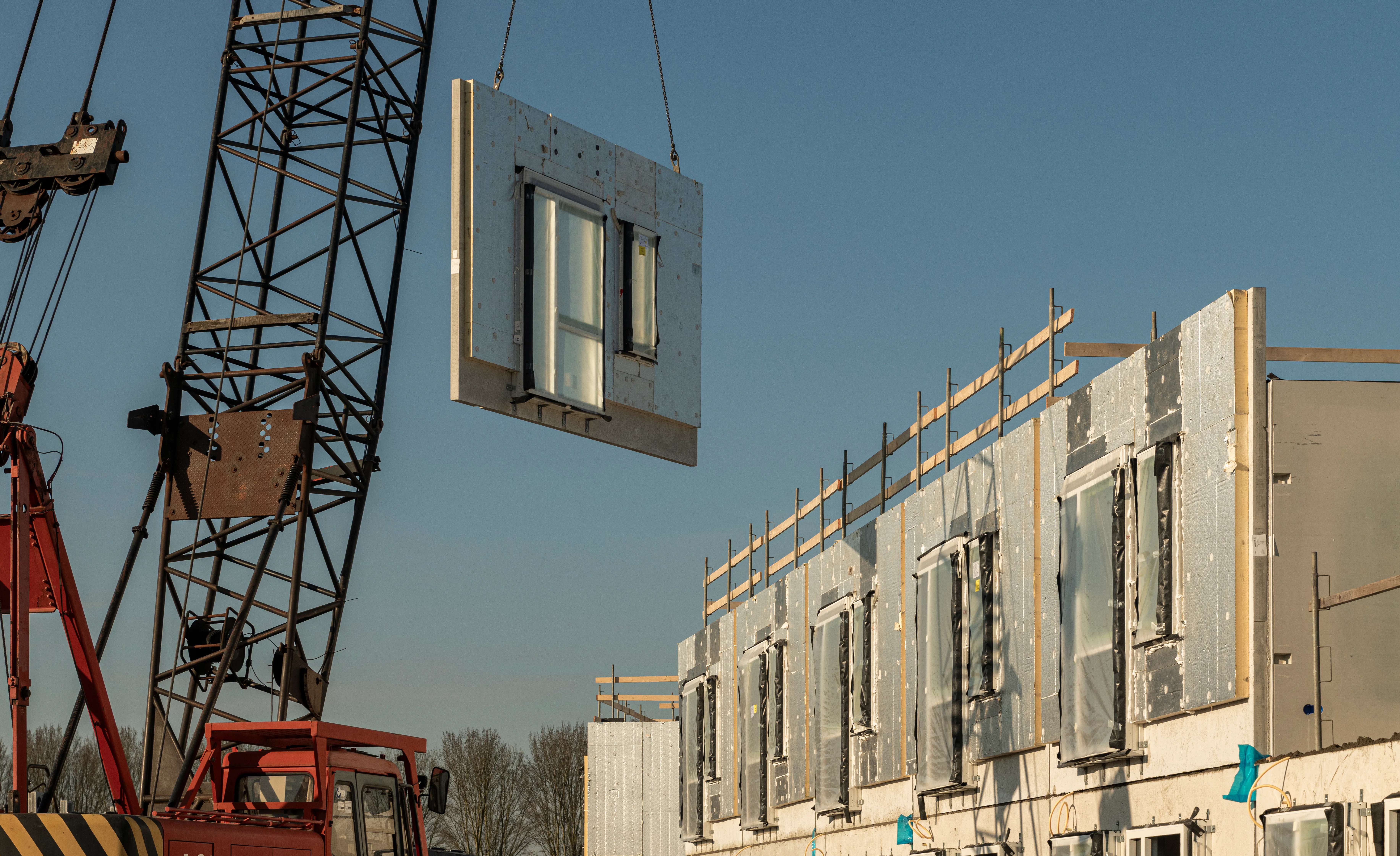 Project Kreekvelden in Almere.