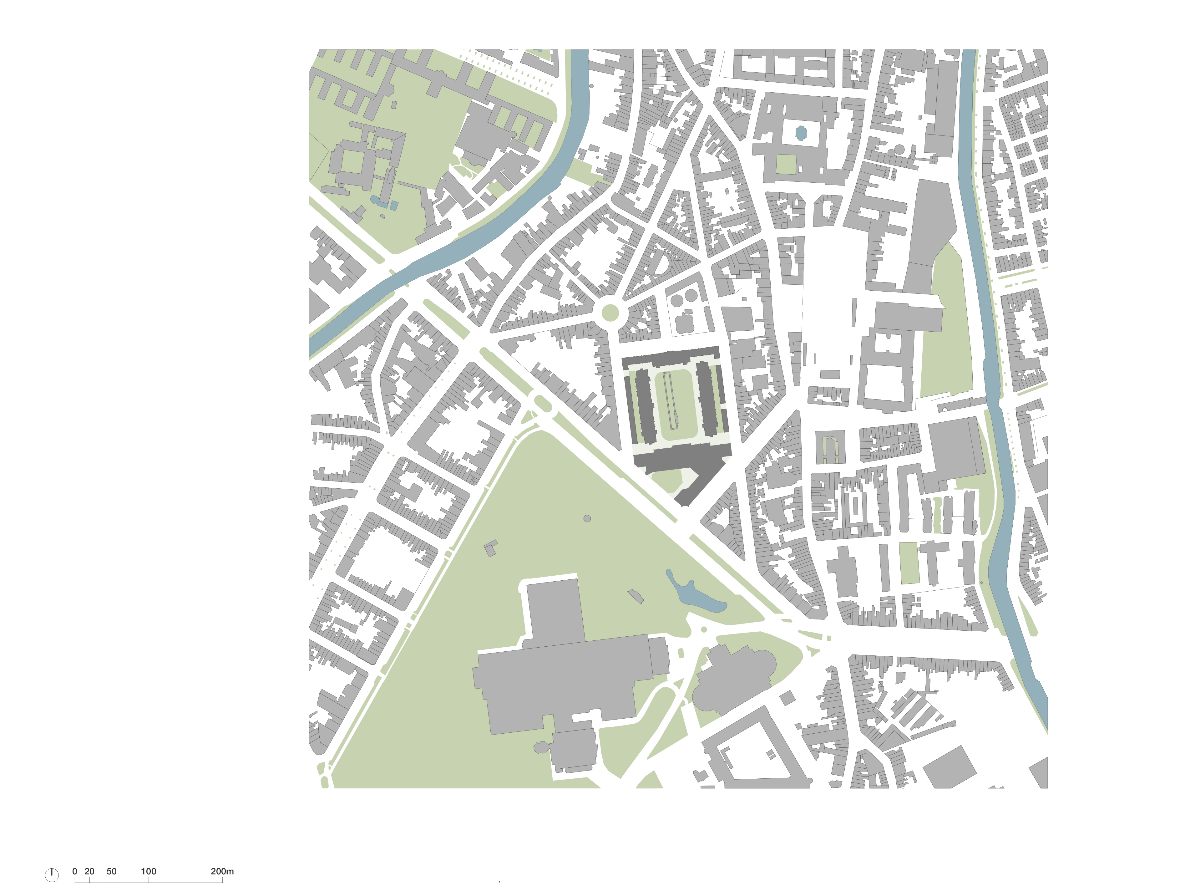 Situatietekening. Beeld Sergison Bates architects