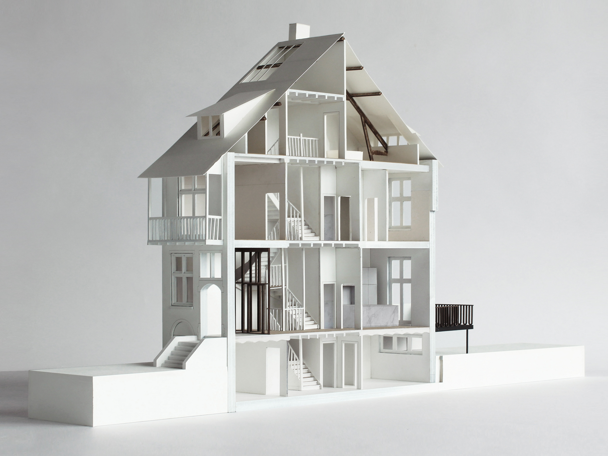 Maquette. Beeld Serge Schoemakers Architects