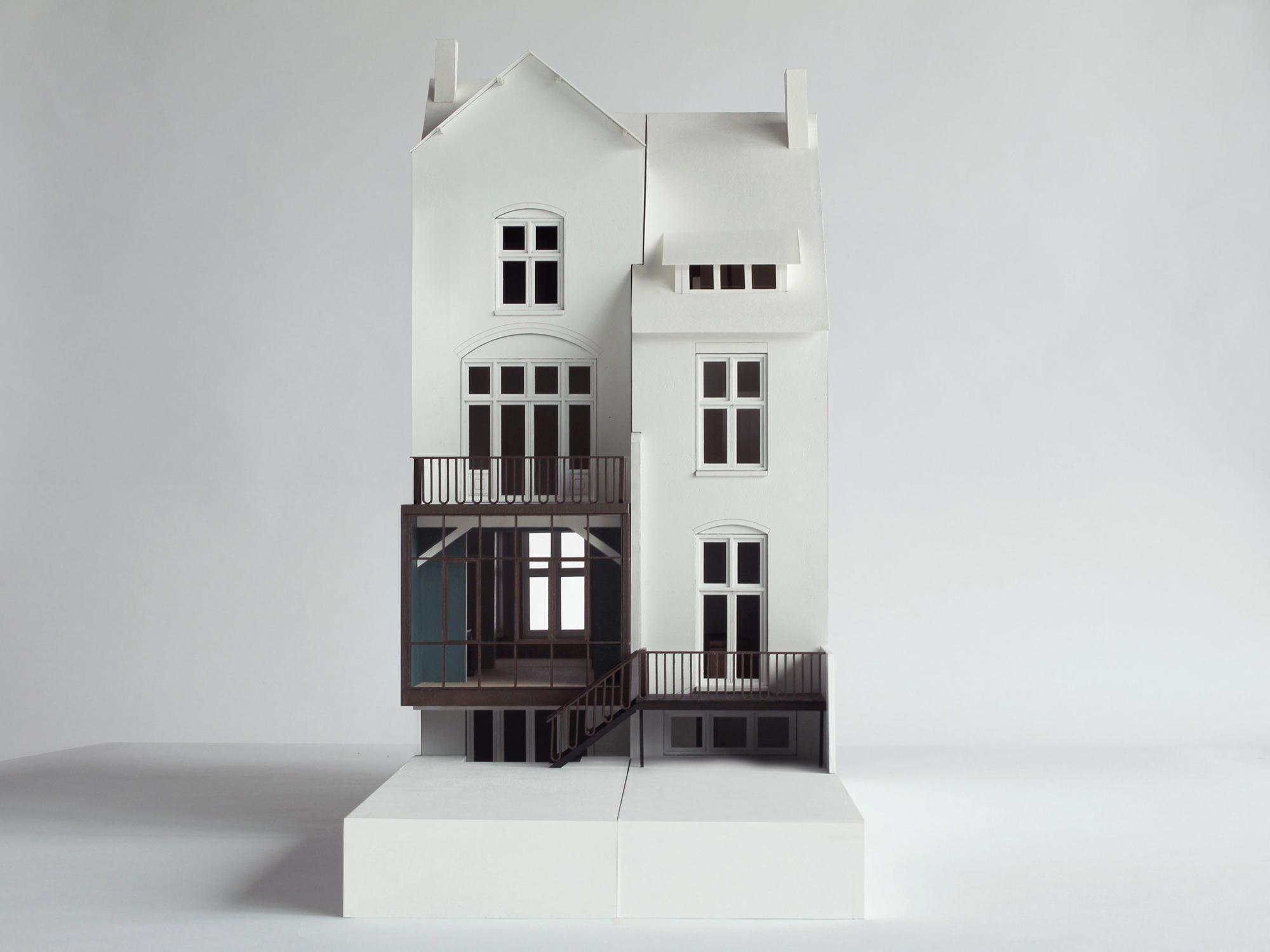 Maquette. Beeld Serge Schoemakers Architects