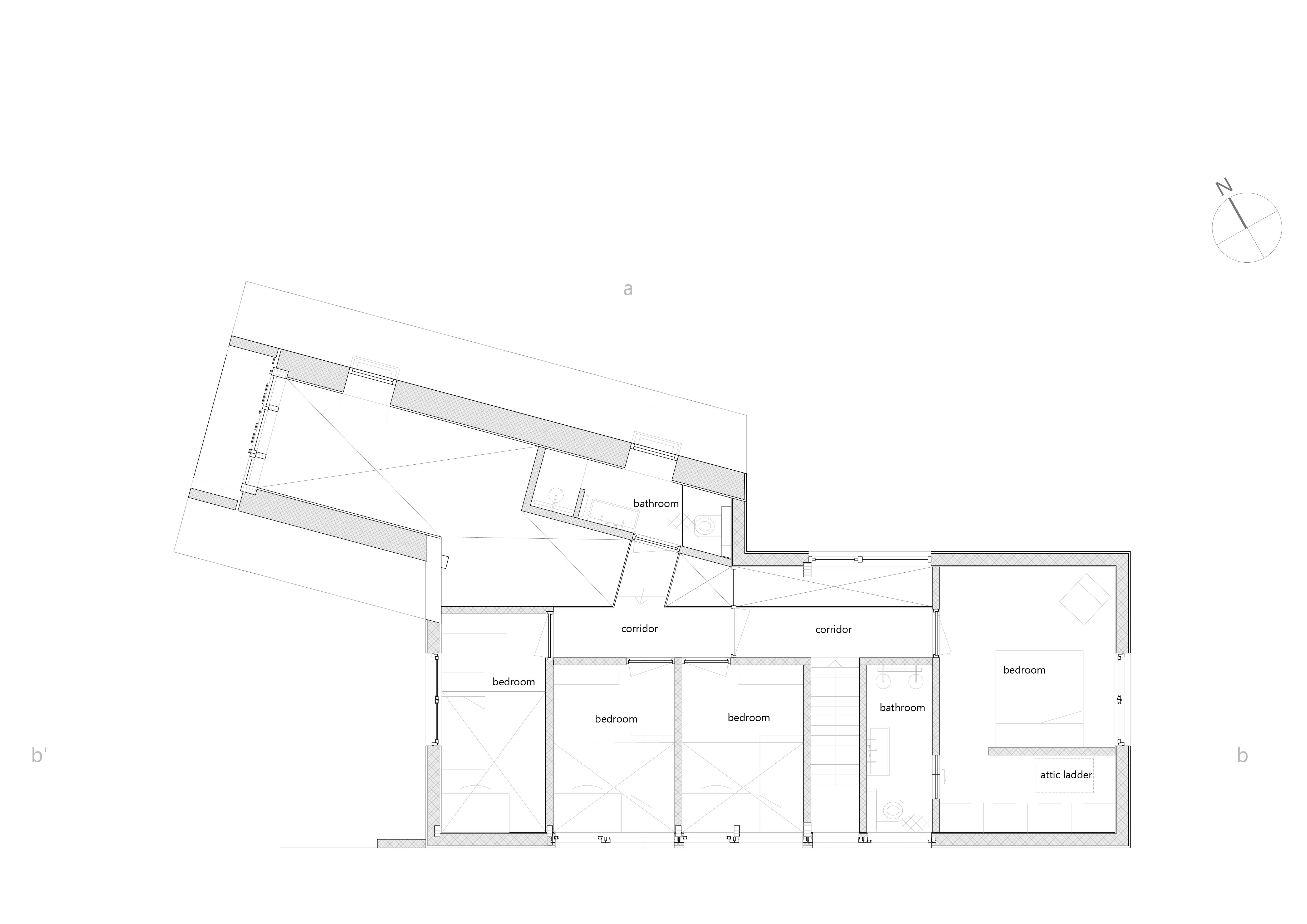 Plattegrond eerste verdieping. Beeld Woonpioniers