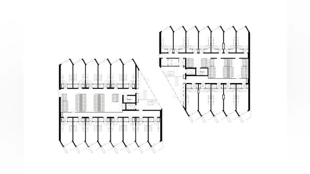 Plattegrond begane grond. Beeld Arons en Gelauff
