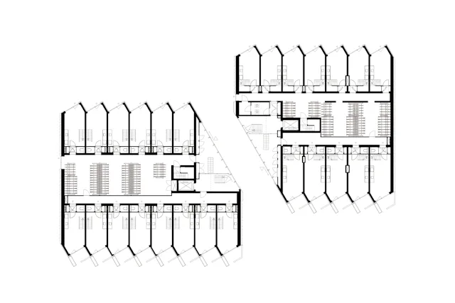Plattegrond begane grond. Beeld Arons en Gelauff