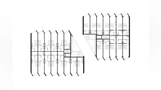 Plattegrond eerste verdieping. Beeld Arons en Gelauff