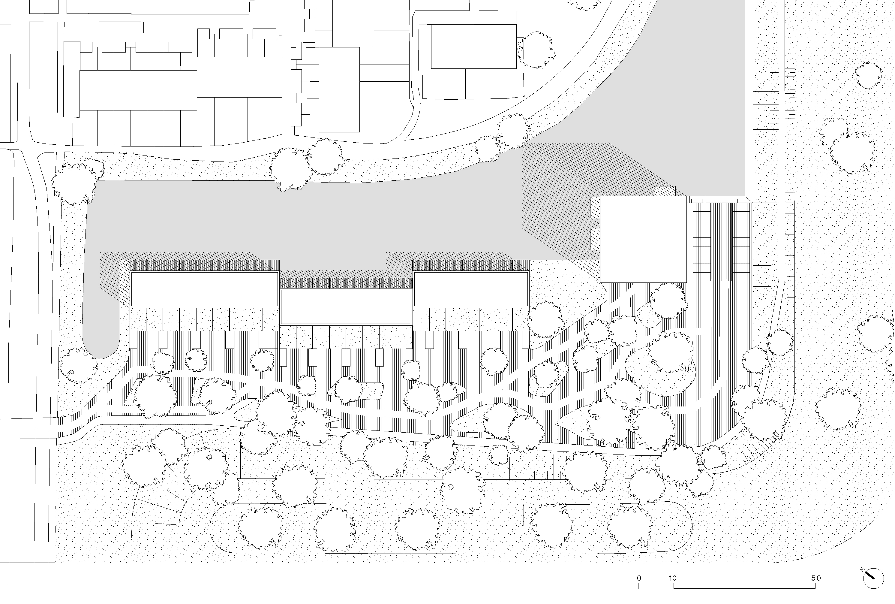 Situatietekening. Beeld HOH Architecten