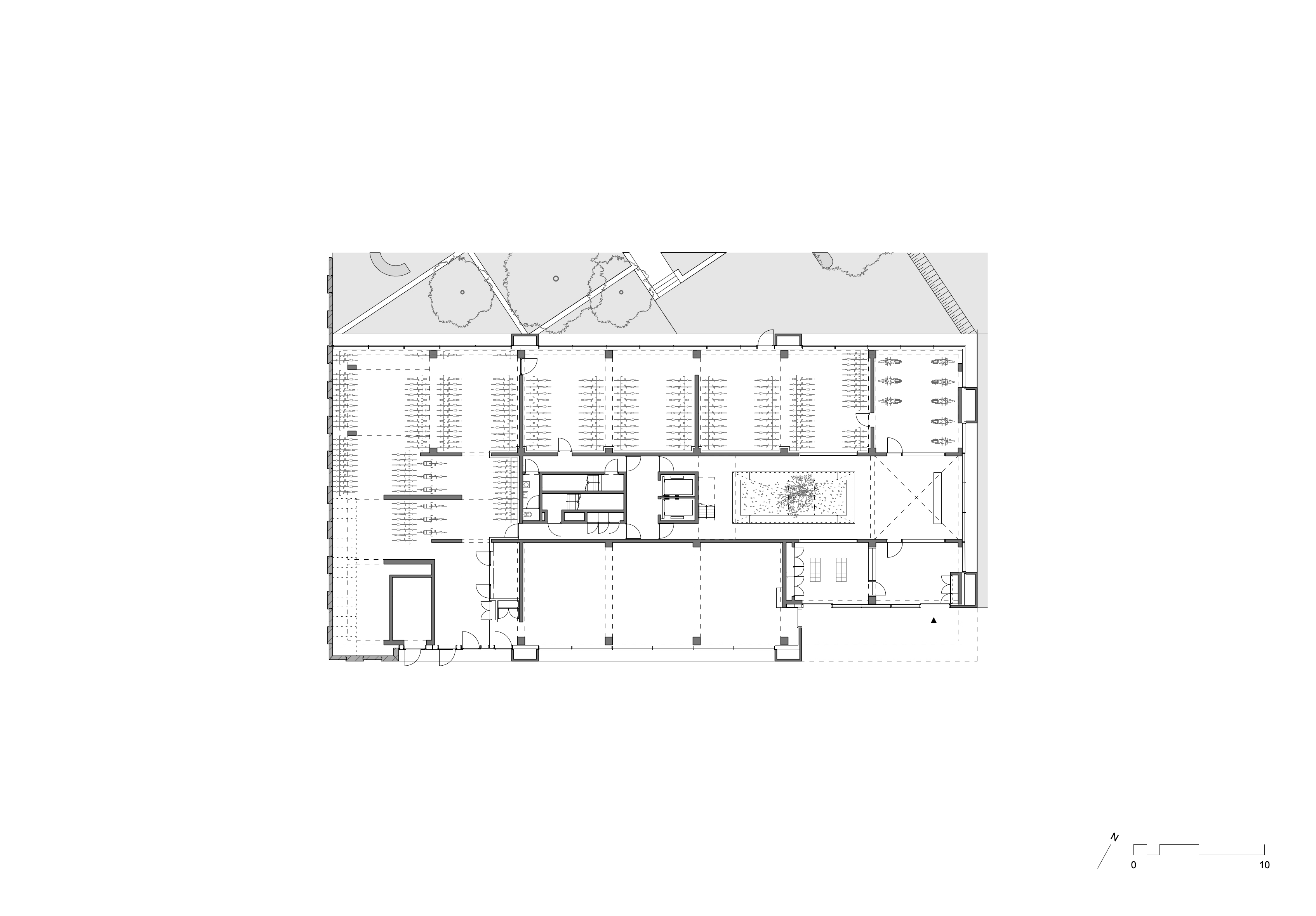 Plattegrond begane grond. Beeld Atelier Kempe Thill