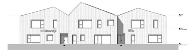 Gevelaanzicht. Beeld RAU Architects