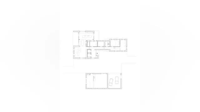 Plattegrond begane grond. Beeld Architectuurstudio SKA