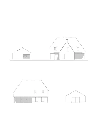 Gevels. Beeld Architectuurstudio SKA