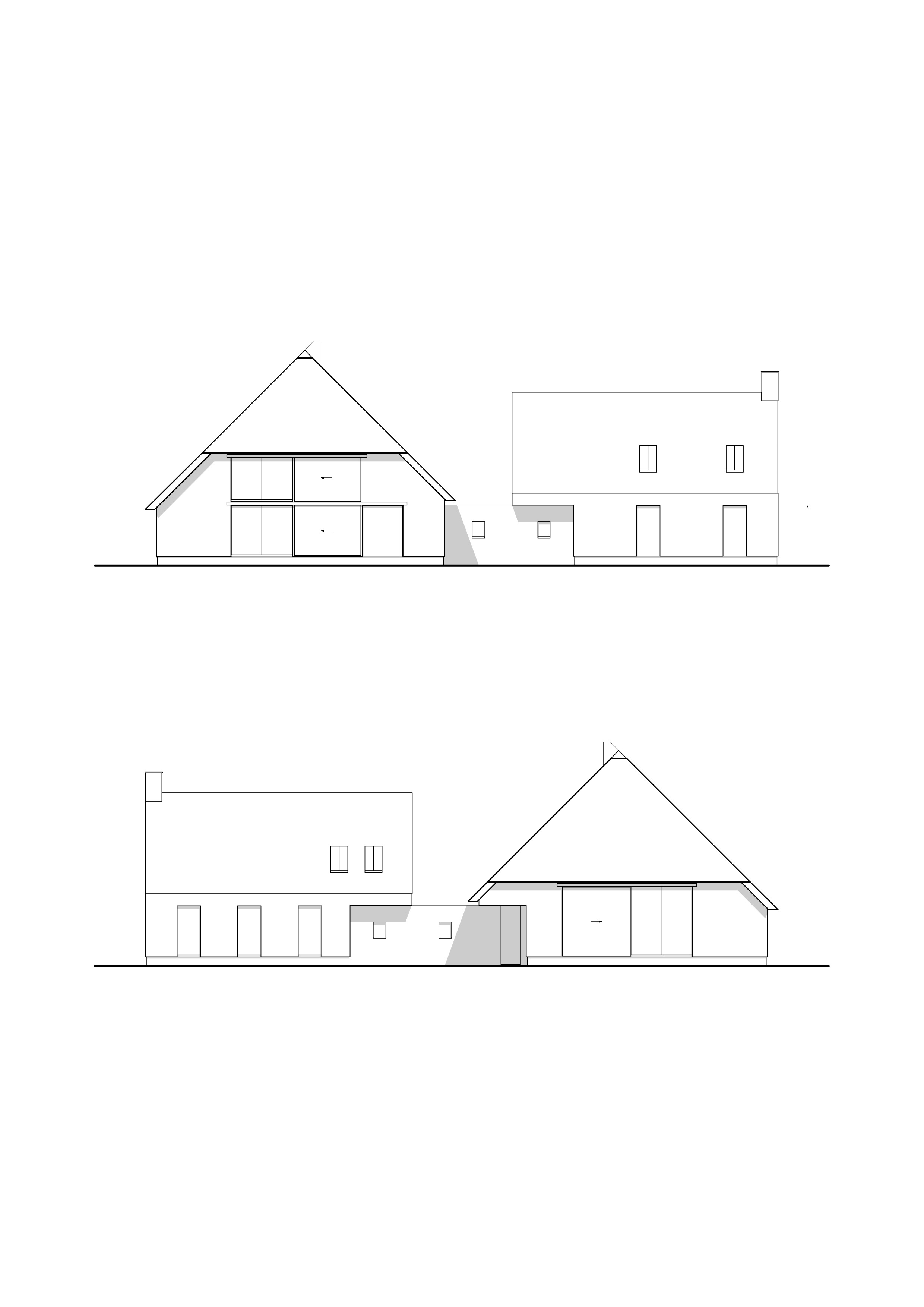 Gevels. Beeld Architectuurstudio SKA
