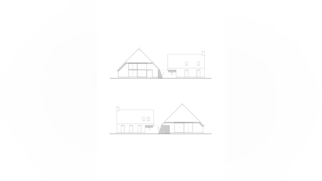 Gevels. Beeld Architectuurstudio SKA