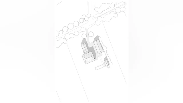 Situatietekening. Beeld Architectuurstudio SKA