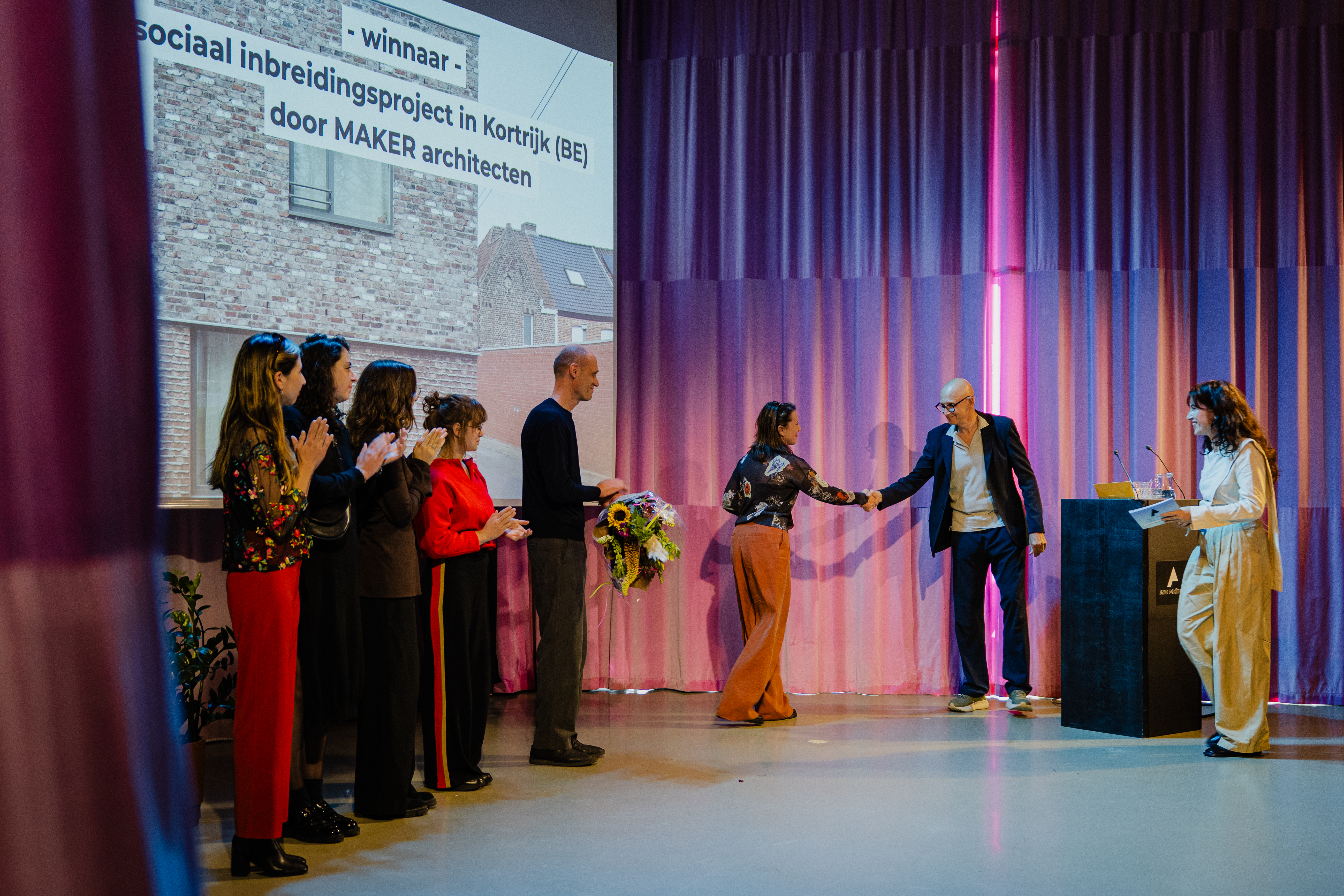 ARC25 Awards in het Nieuwe Instituut. Beeld David Meulenbeld
