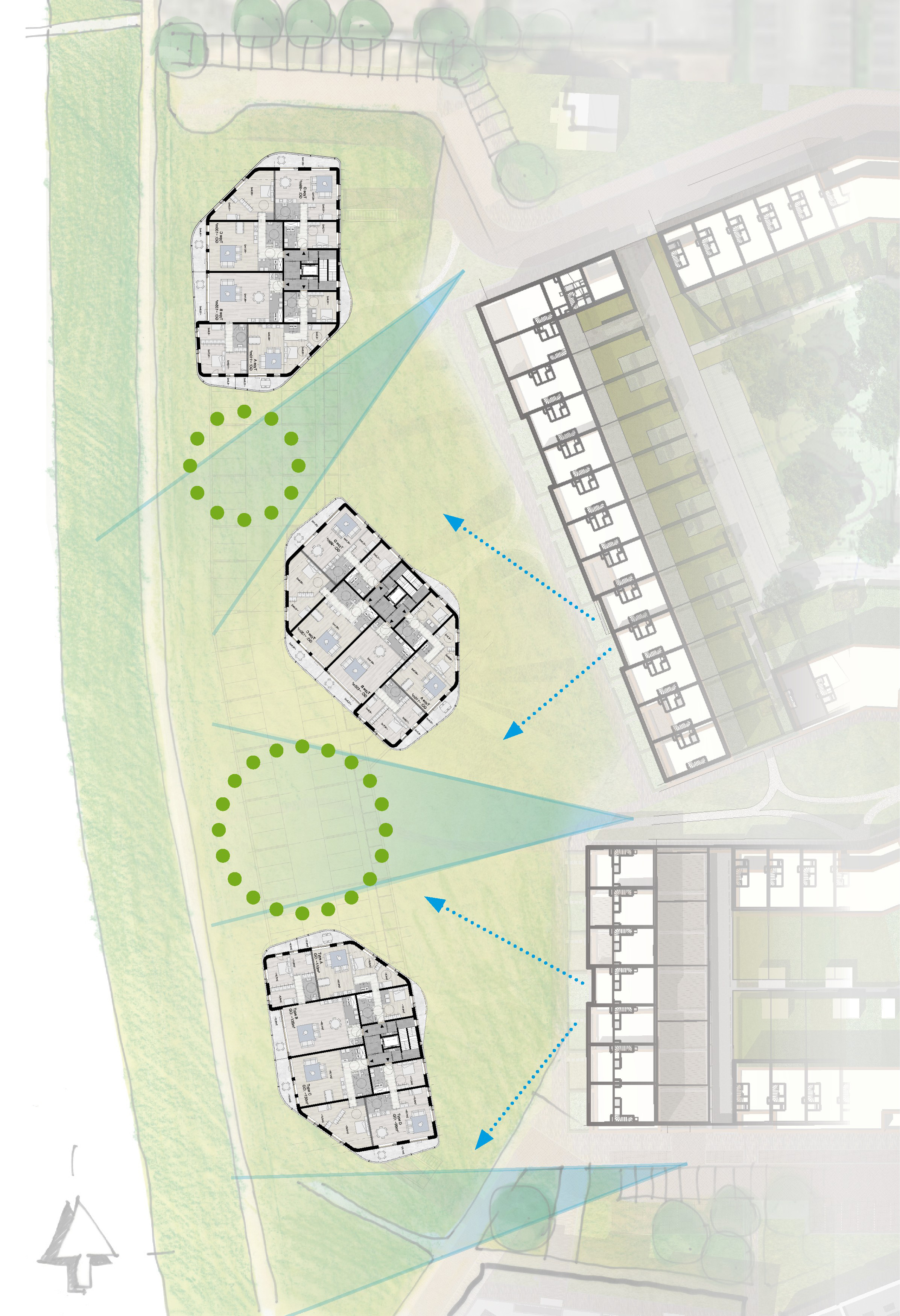 Plattegronden. Beeld MIX architectuur