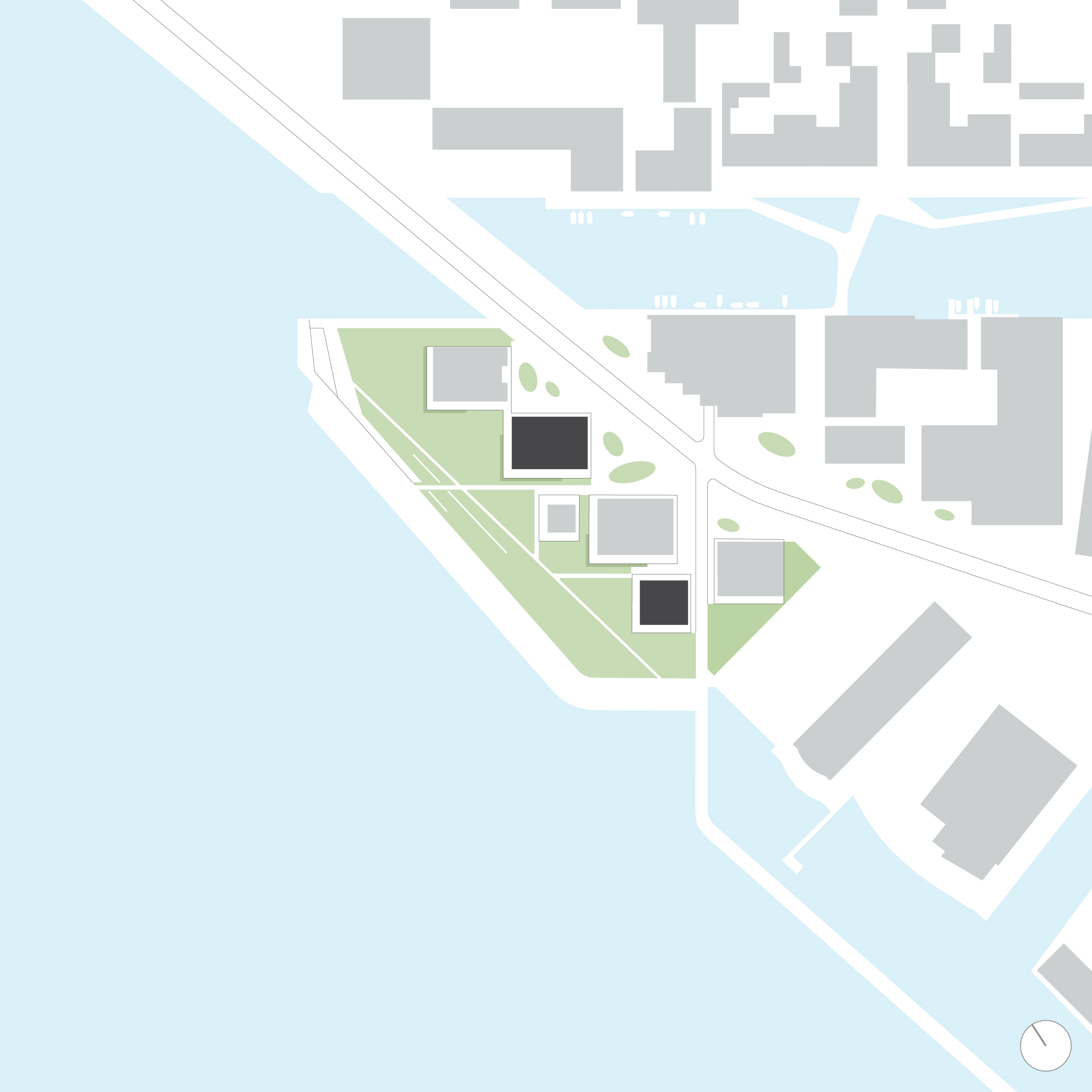 Situatietekening. Beeld Orange Architects