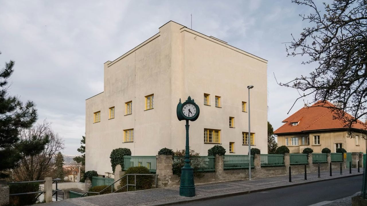 Villa Müller in Praag. Beeld Muzeum Prahy