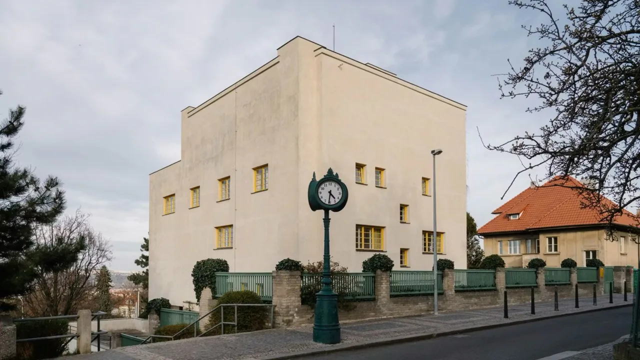 Villa Müller in Praag. Beeld Muzeum Prahy