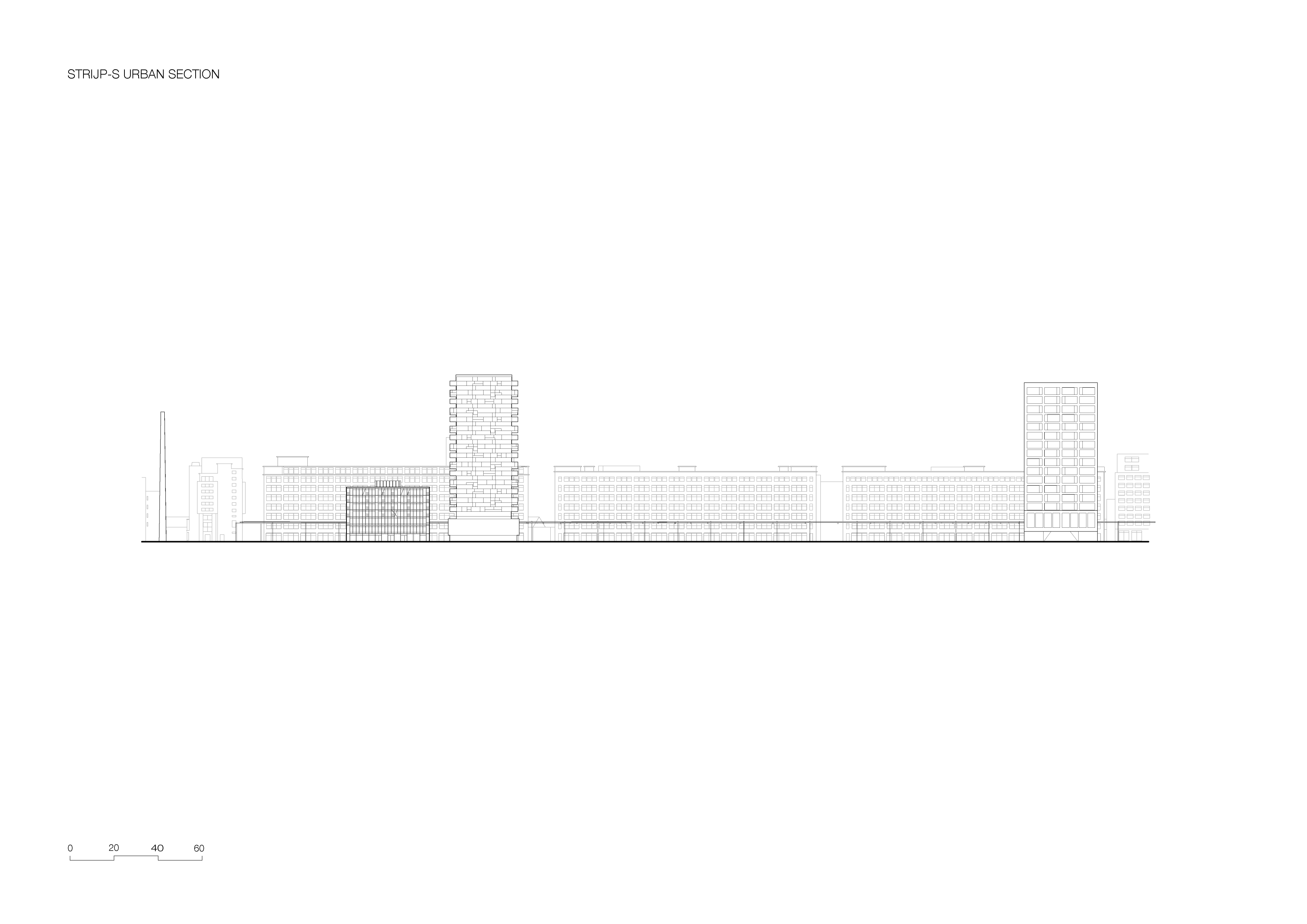 Stedelijke doorsnede. Beeld KAAN Architecten