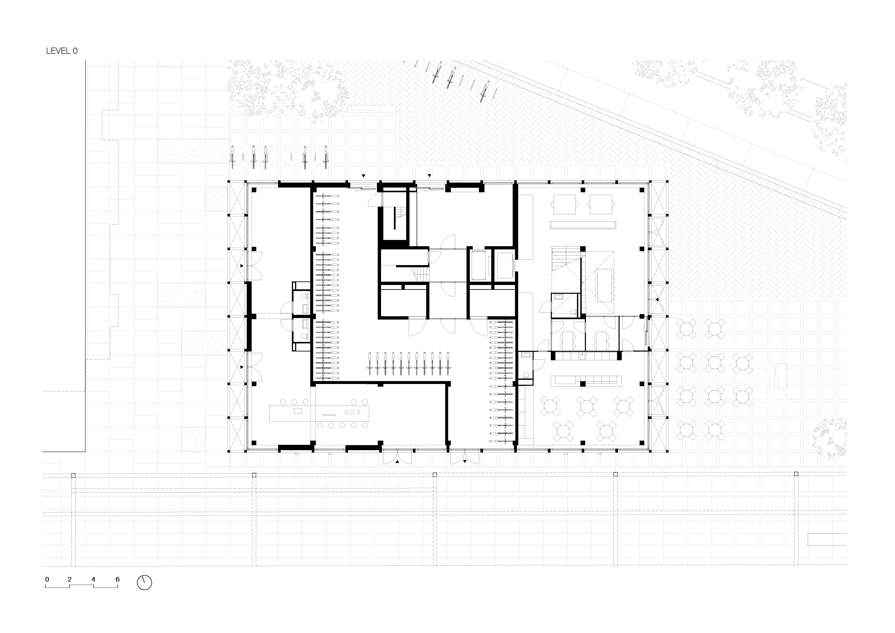 Plattegrond begane grond. Beeld KAAN Architecten