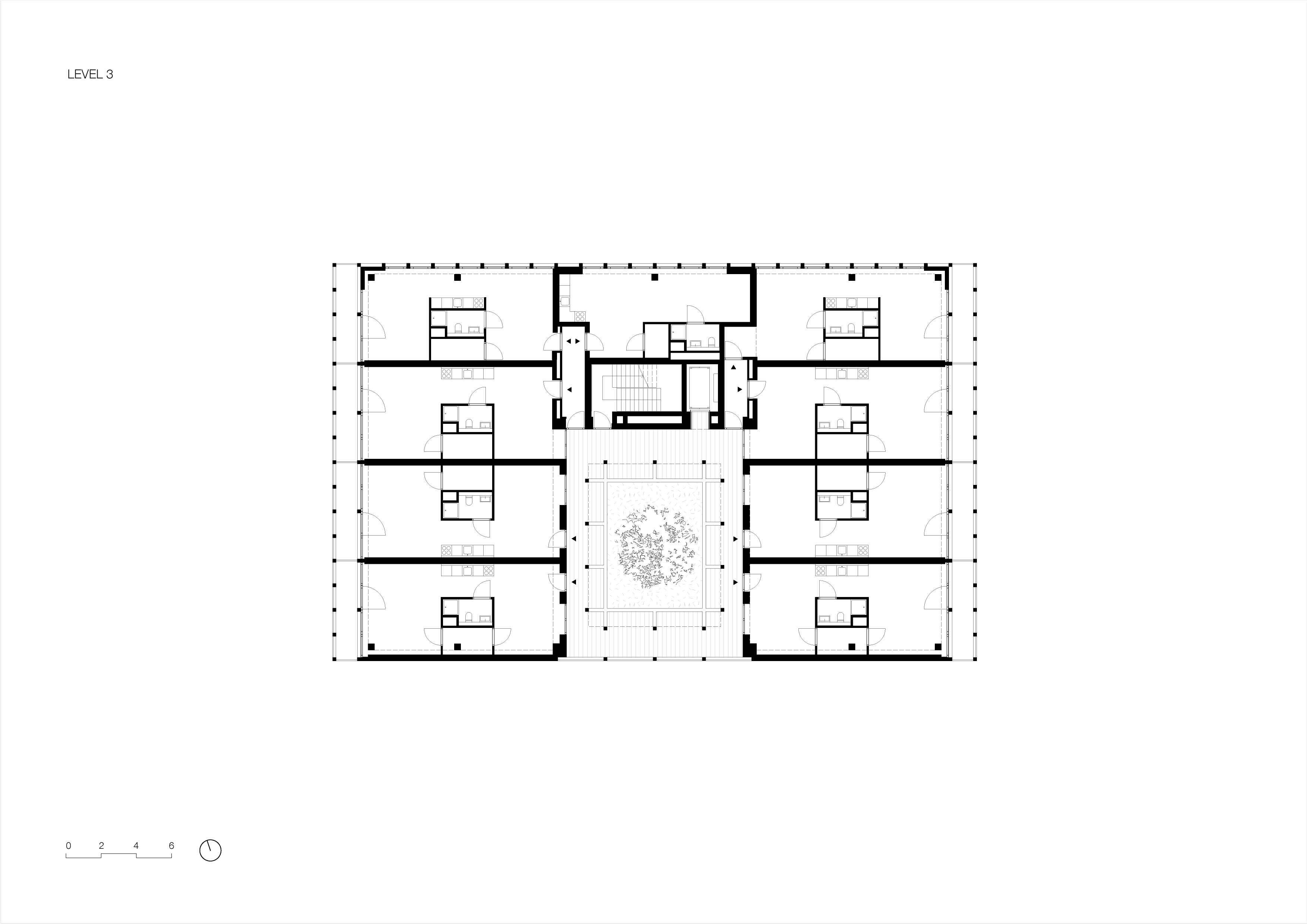 Plattegrond derde verdieping. Beeld KAAN Architecten