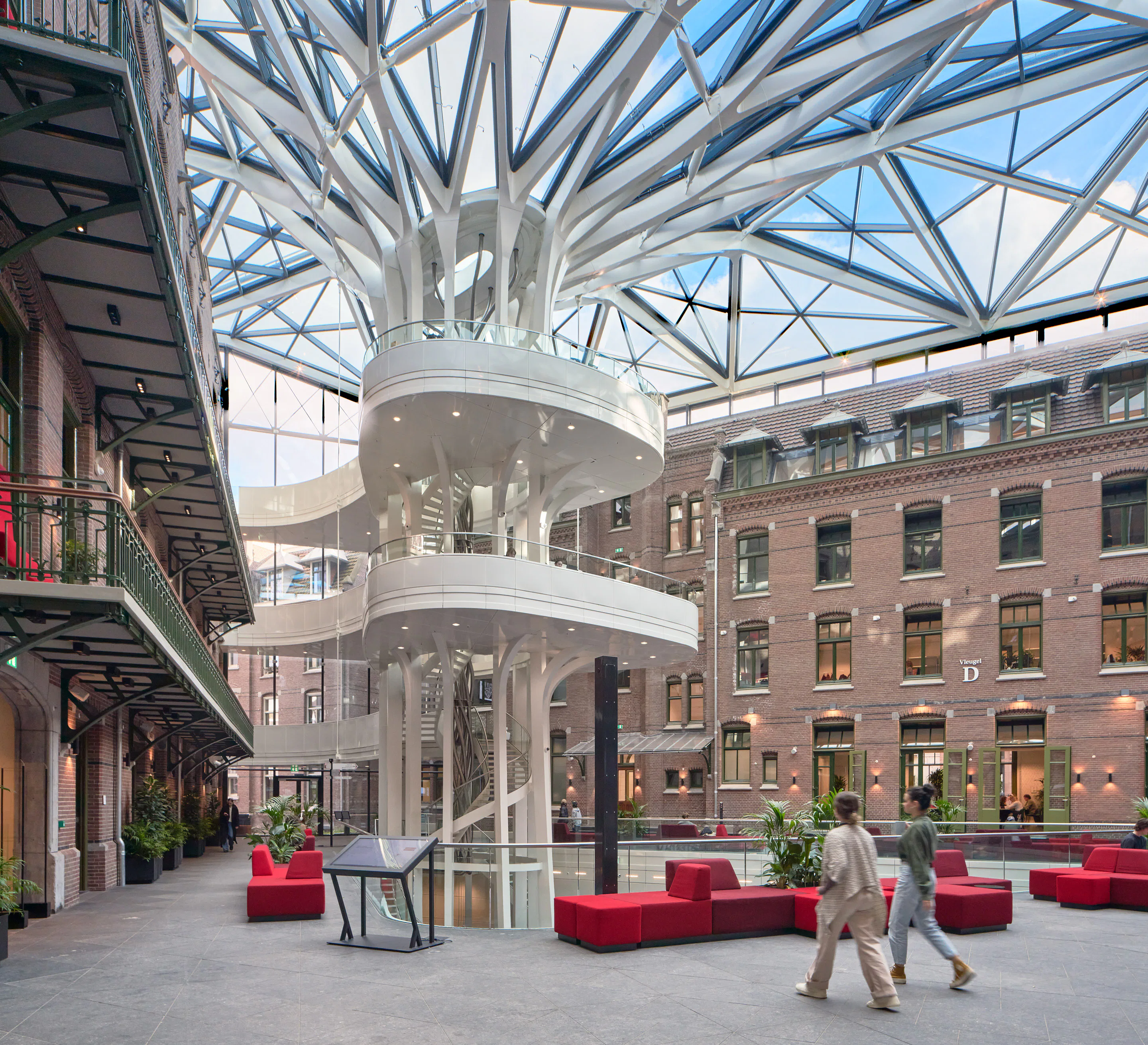 Beeld: Atrium UB UvA ©Ronald Tilleman