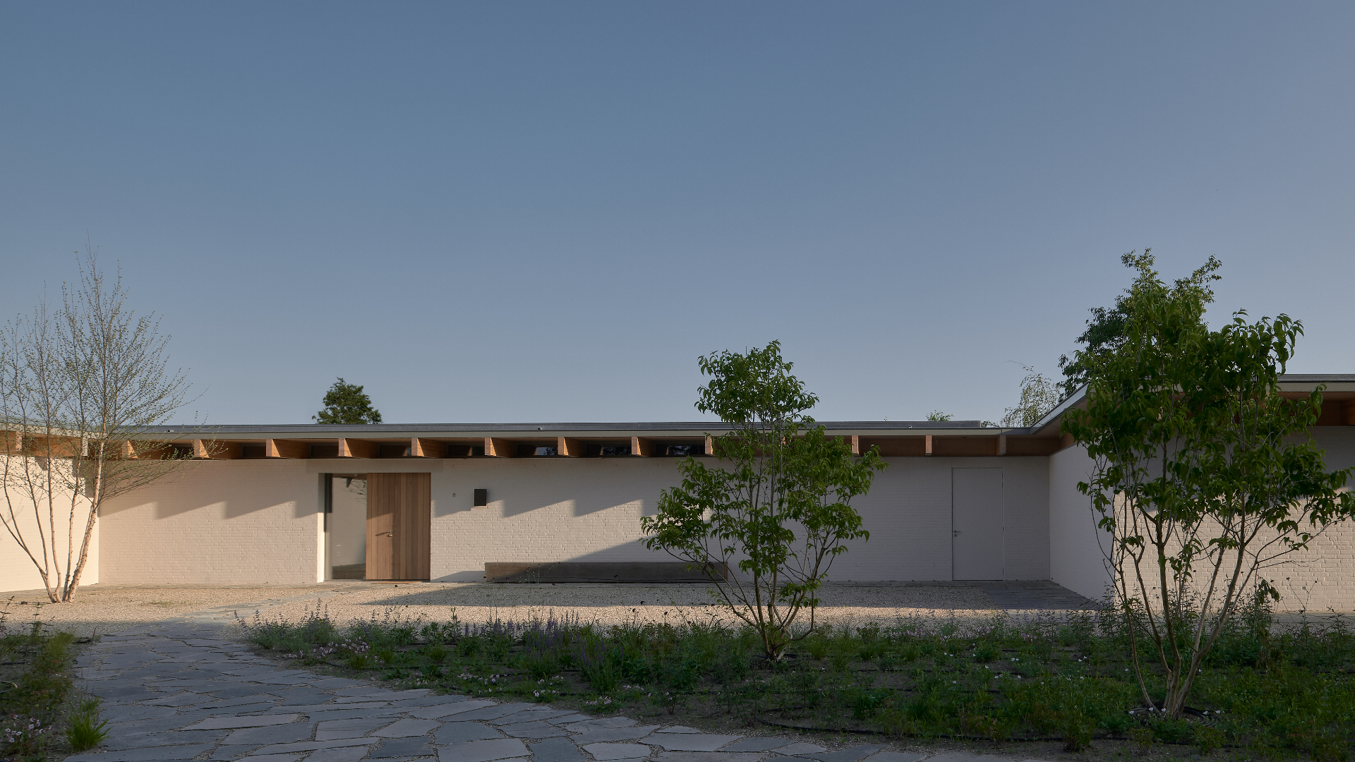 In nieuw Brabants landschap ontwierp Pieter Bedaux drie 'uitgepuurde' villa's