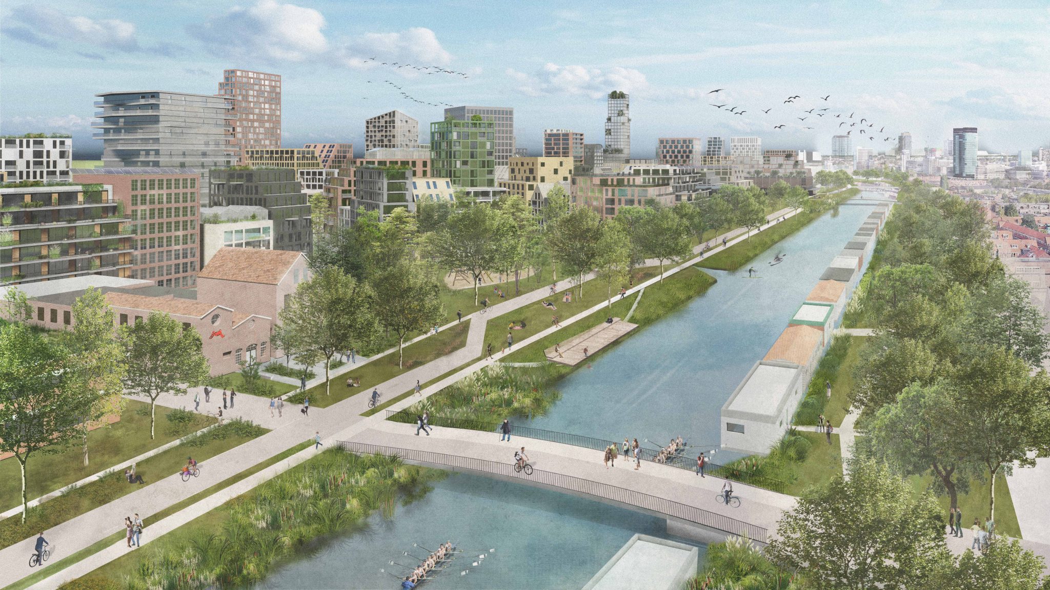Merwede, Utrecht. Beeld Bura