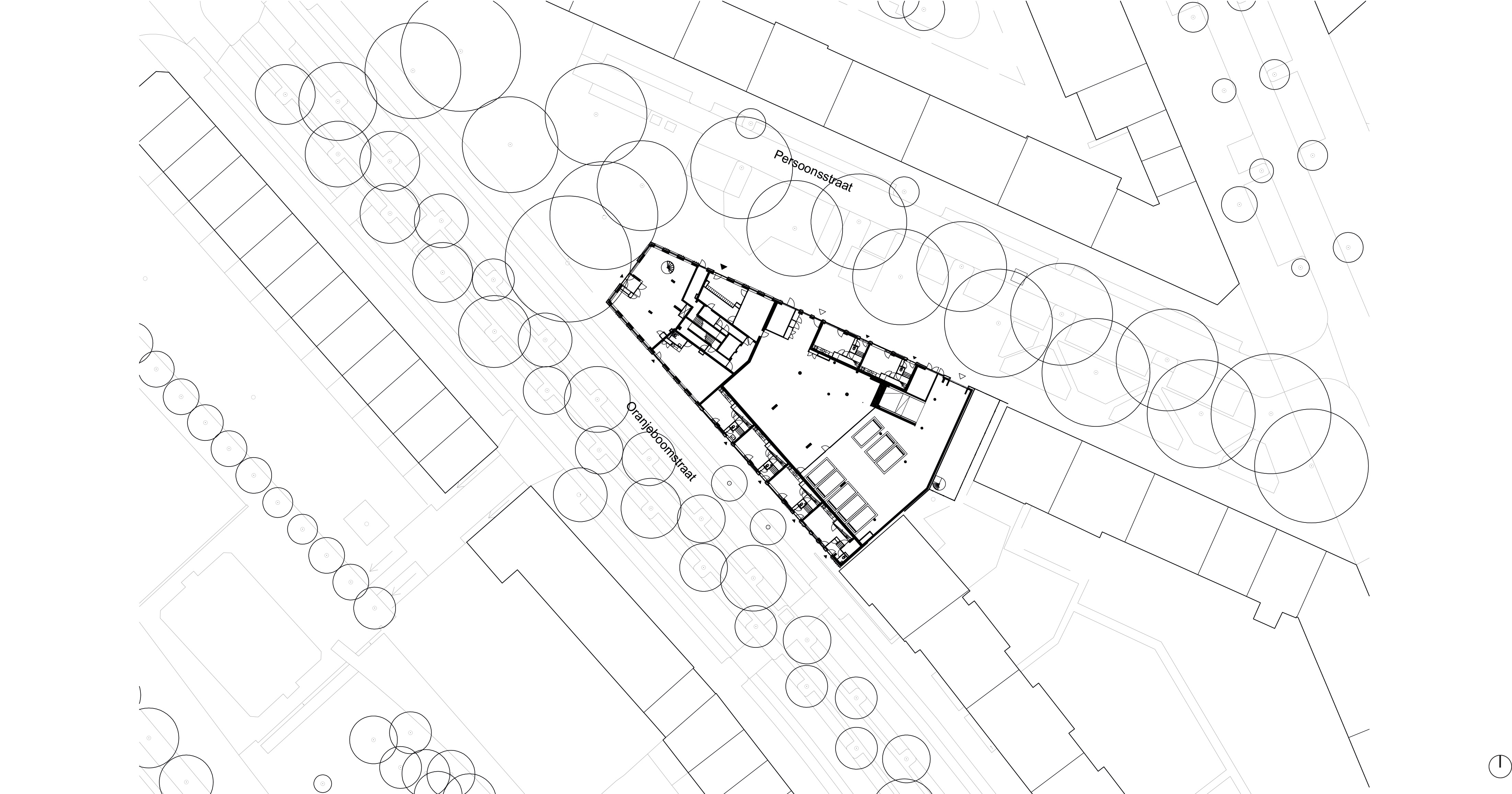 Situatietekening. Beeld Paul de Ruiter Architects