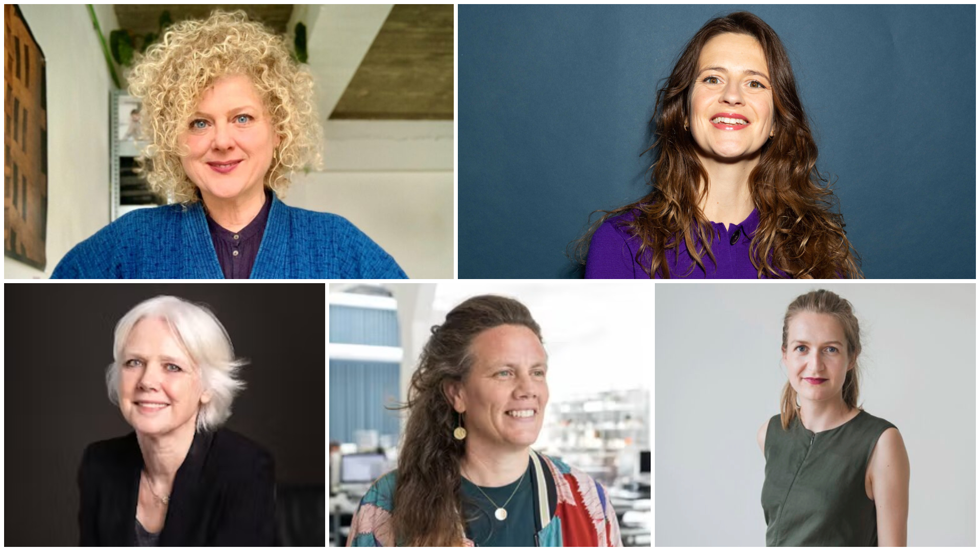 V.l.n.r. Catja Edens (l.b.), Merel Pit, Joke Vos, Ninke Happel, Martine Duyvis (r.o.)