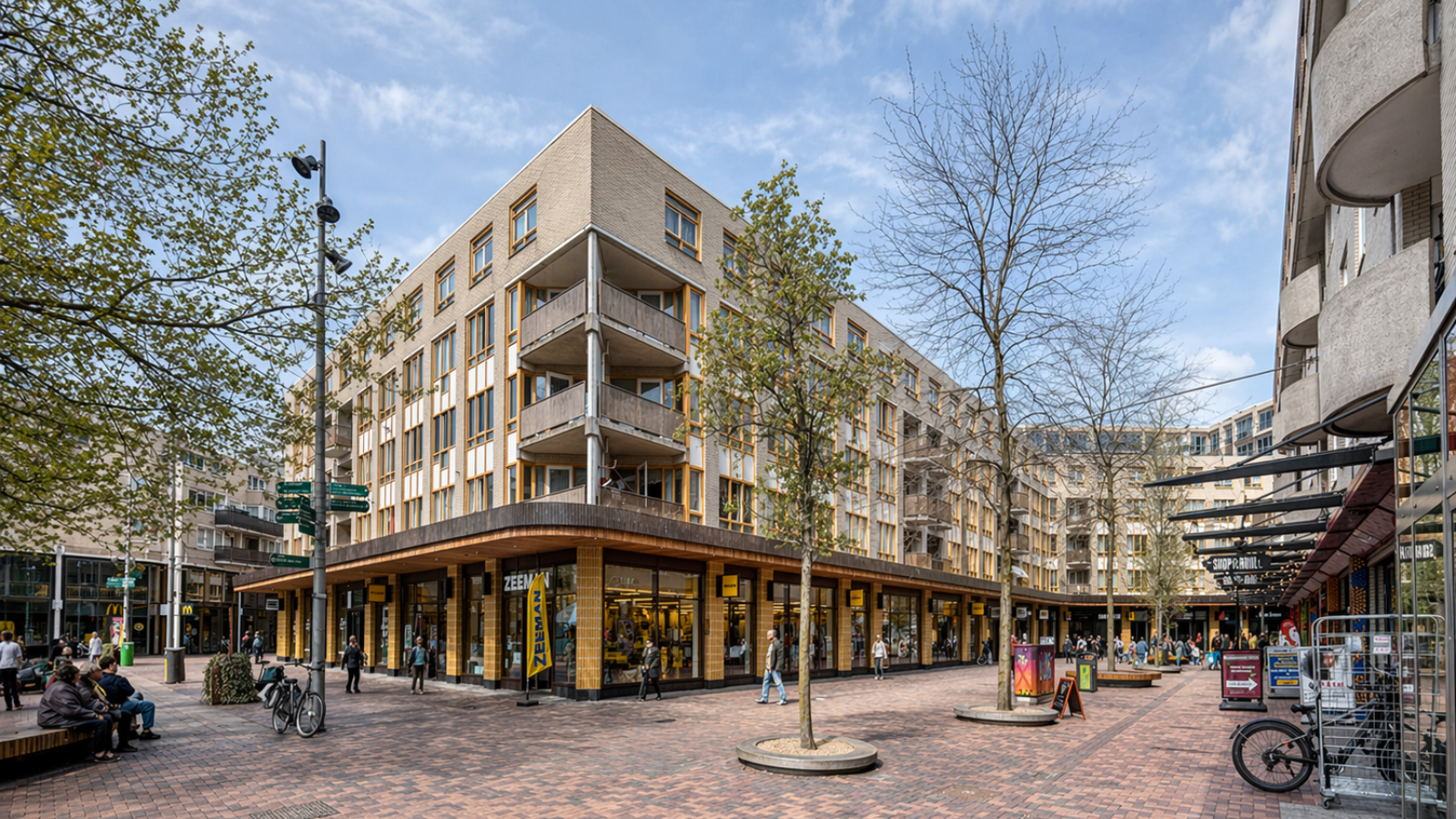 Beeld: Zicht op Cluster 6 gebouw, fotografie Studio Vinke