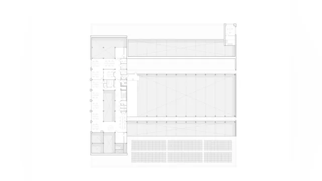 Plattegrond eerste verdieping. Beeld De Zwarte Hond