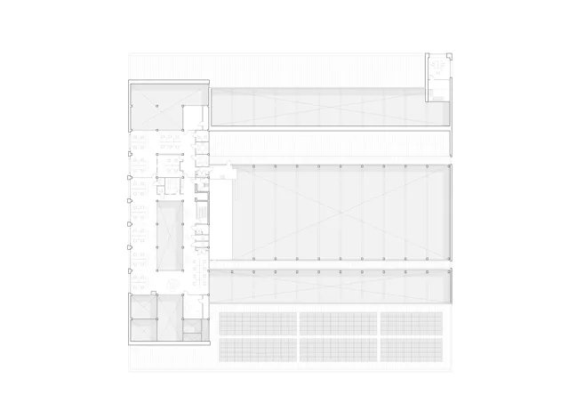 Plattegrond eerste verdieping. Beeld De Zwarte Hond