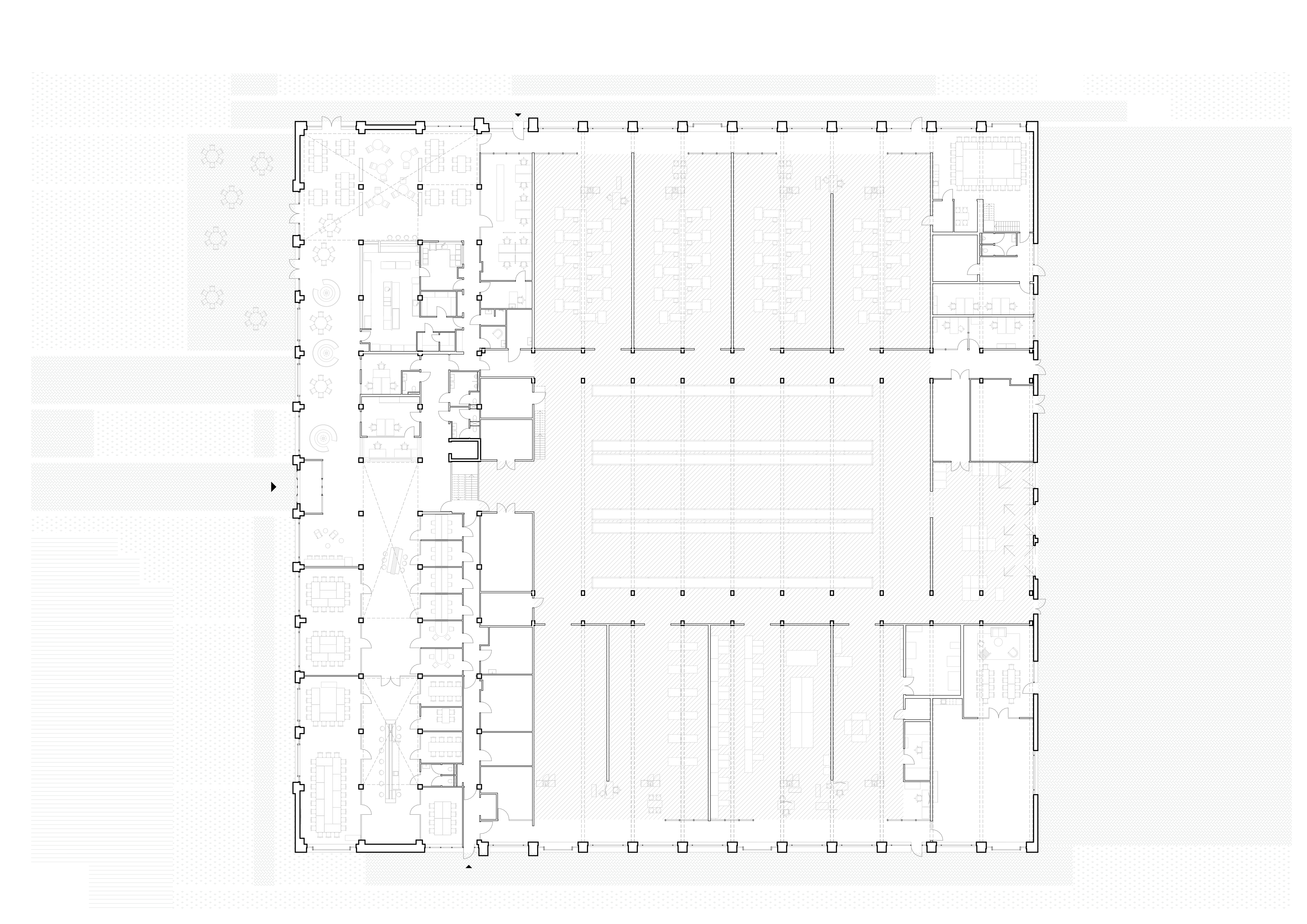 Plattegrond begane grond. Beeld De Zwarte Hond