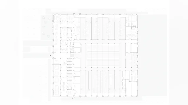 Plattegrond begane grond. Beeld De Zwarte Hond